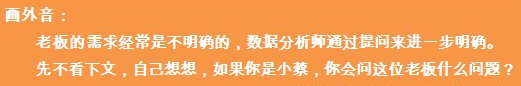 從需求溝通看數據分析師的價值