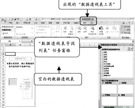 布局Excel數據透視圖的基本方法
