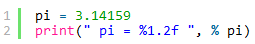 Python中字符串的格式化方法小結