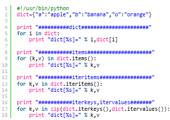 Python中遍歷字典過程中更改元素導致異常的解決方法