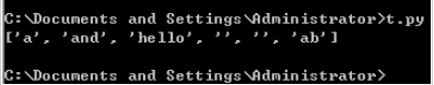 Python實現統計英文單詞個數及字符串分割代碼