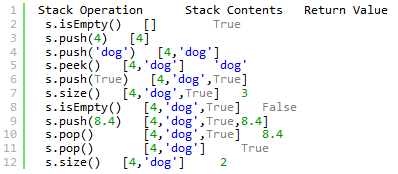 Python算法之棧（stack）的實現