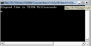 SQL Server 批量插入數據的兩種方法